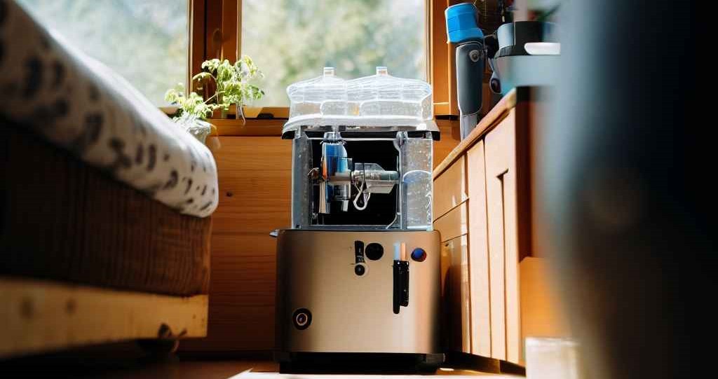 Air Water Generator in tiny house