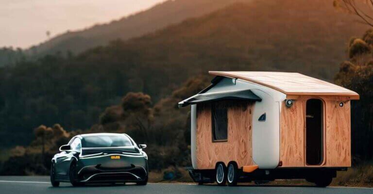Solar-Powered Tesla Tiny House Hits The Road In Australia: Exploring in Detail