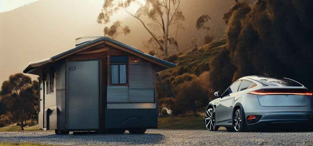 Solar Powered Tesla Tiny House Hits The Road In Australia