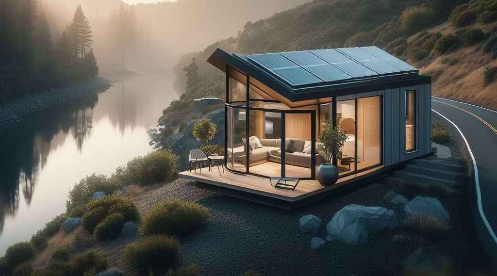 Tesla Solar Panels on Metal Roof