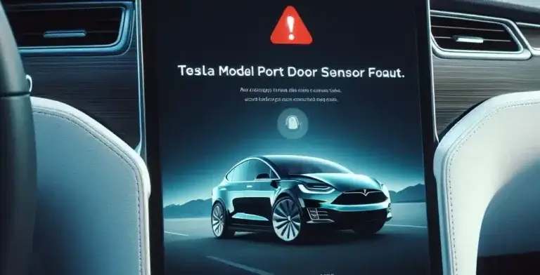 Tesla Model X Charge Port Door Sensor Fault: Diagnosis, Repair and Troubleshooting Guide