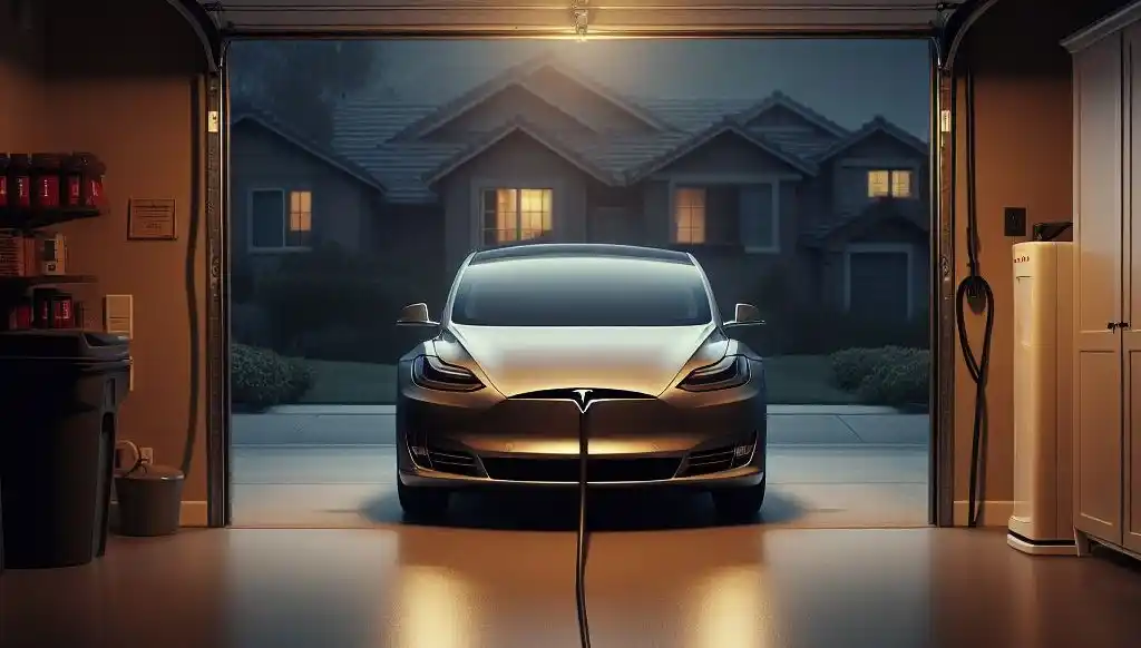 The Best Way to Run Tesla Charging Cable Under Garage Door